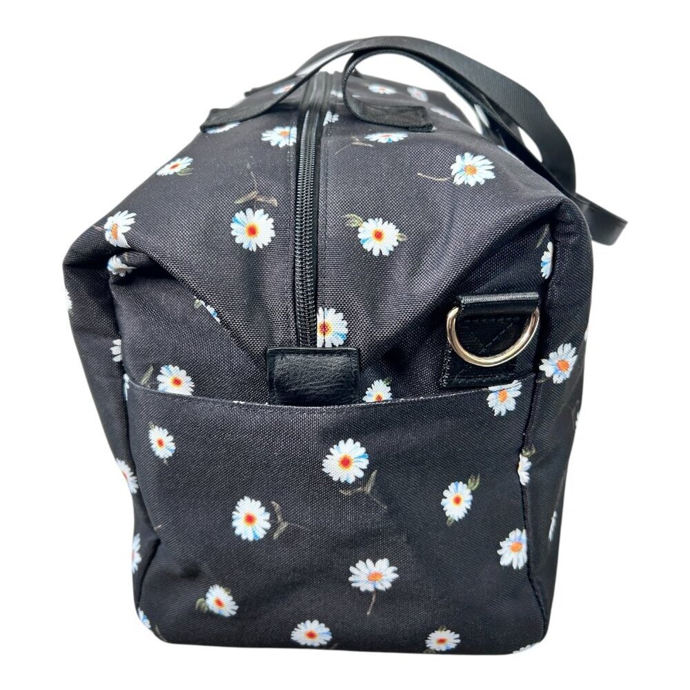 Alice + Olivia Daisy Print Duffel Everyday Bag / Tote Shopping Travel Vacation - Picture 5 of 13